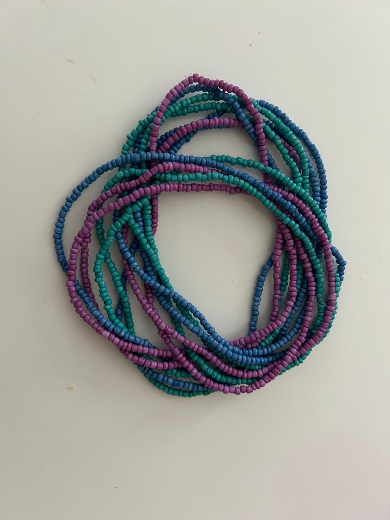 image for Set of 6 strands of Indian Glass Beads