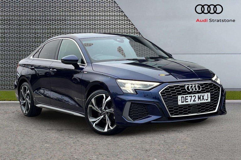 image for 2022 Audi A3 30 TFSI S Line 4dr S Tronic Saloon Petrol Automatic