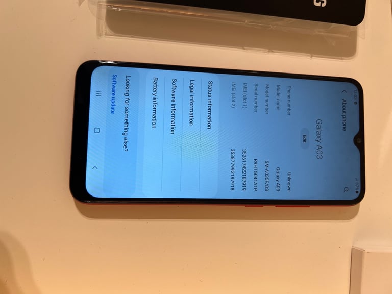 Samsung galaxy Dual sim A03 , 128 GB unlocked brand new 