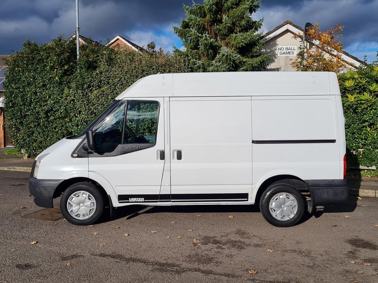 Truly Outstanding 2013 Ford Transit Short Wheel Base Semi High Roof Side Loading Door