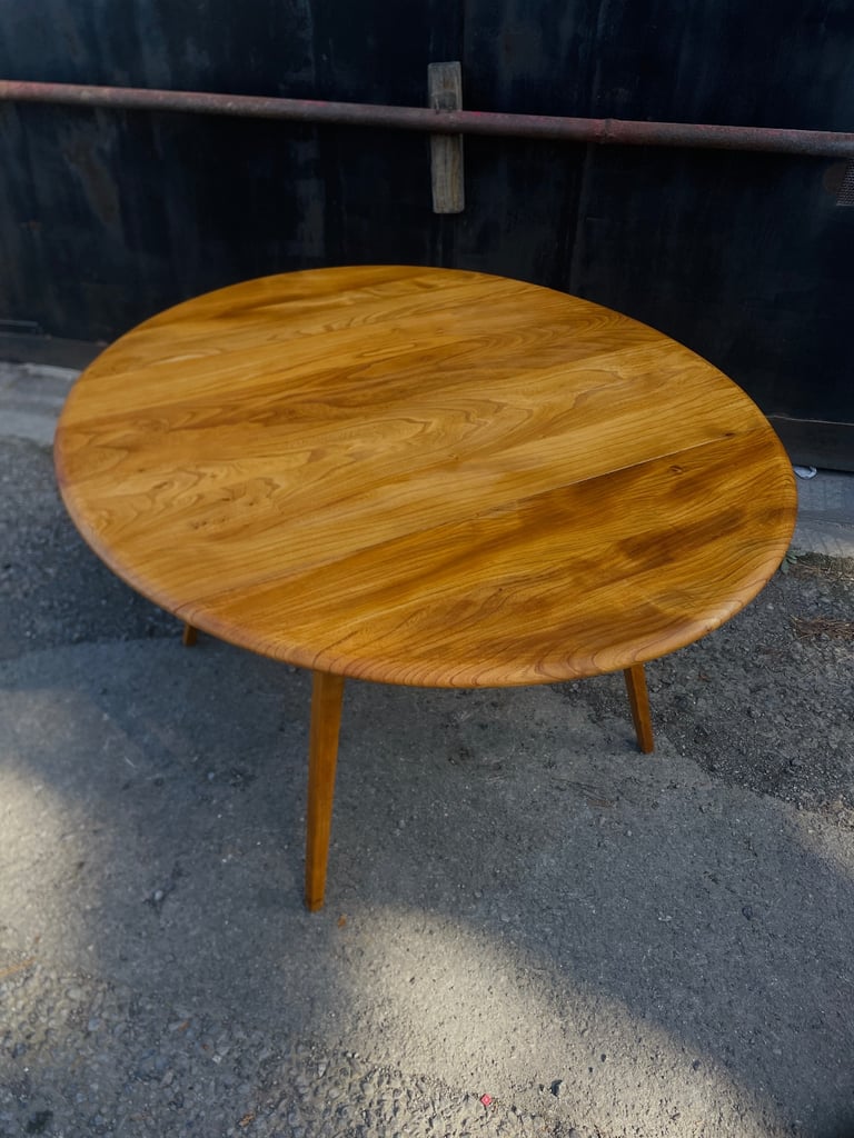 ERCOL 384 DROP LEAF DINING TABLE