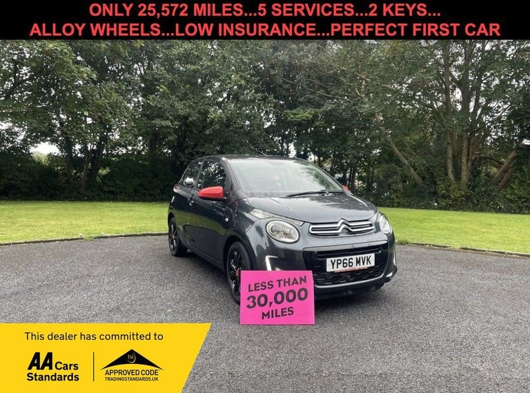 image for 2016 66 CITROEN C1 1.0 VTI FURIO HATCHBACK 3DR PETROL MANUAL EURO 6 (68 PS)