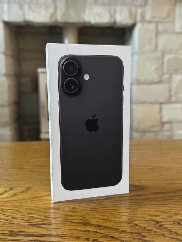 iPhone 16 128GB Black - Brand New Sealed 