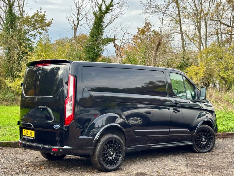 2013 Ford Transit Custom 2.2 TDCi 155 BHP Sport Limited Edition Metallic Black