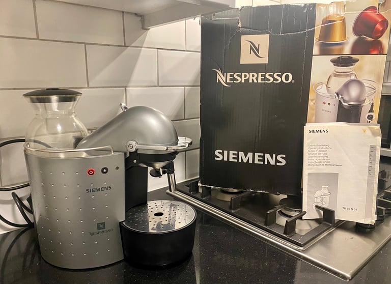 Nespresso Siemens Coffee Machine TK50 | in Kingston, London | Gumtree