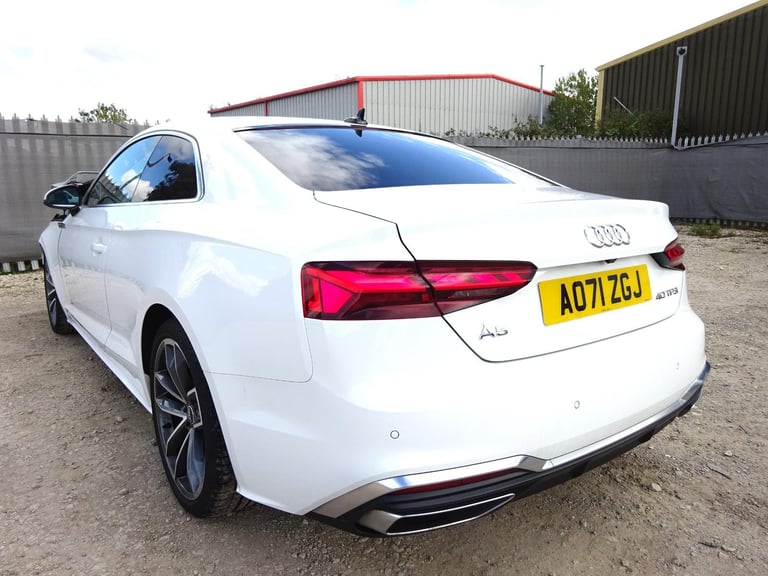 2021 71 REG AUDI A5 S LINE 40 TFSI AUTO DAMAGED REPAIRABLE SALVAGE