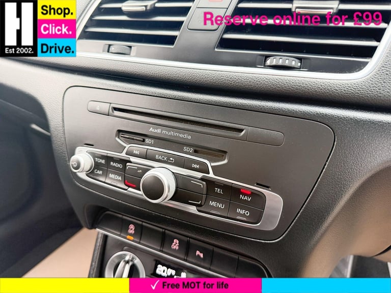 2012 Audi Q3 2.0 TFSI S line SUV 5dr Petrol Manual quattro Euro 5 (s/s) (170 ps) ESTATE Petrol Ma...