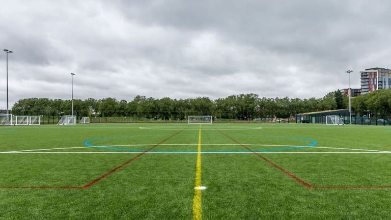Play Football in Hackney at Mabley Green. Weekly group looking for a new player