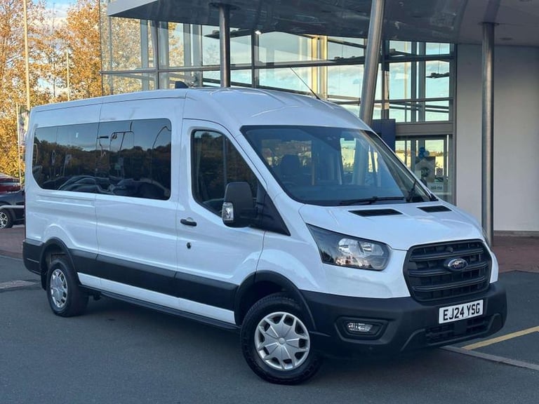 image for 2024 Ford Transit 2.0 EcoBlue 130ps H2 14 Seater Leader Manual Minibus Diesel Manual