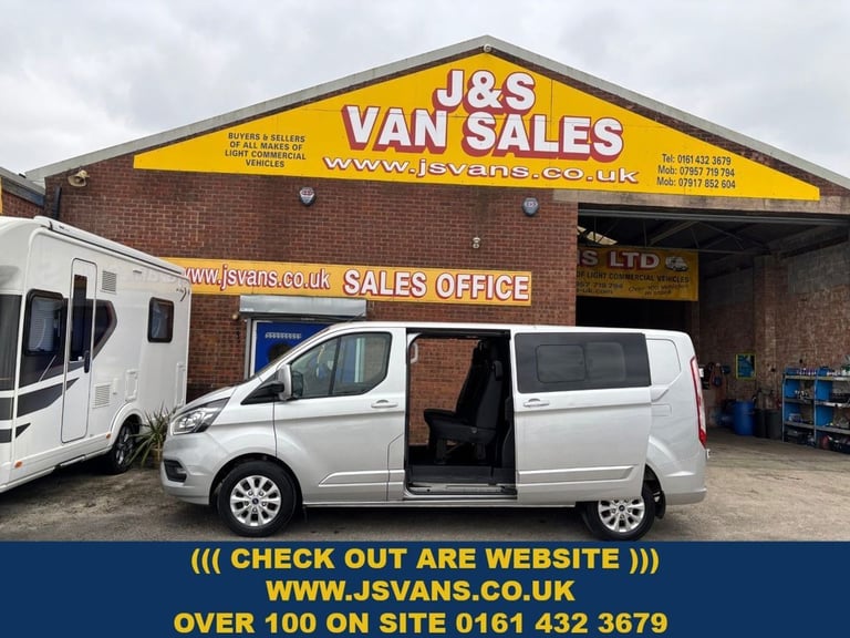 2021 71 FORD TRANSIT CUSTOM 2.0 320 ECOBLUE LIMITED CREW VAN DOUBLE CAB 5DR DIES