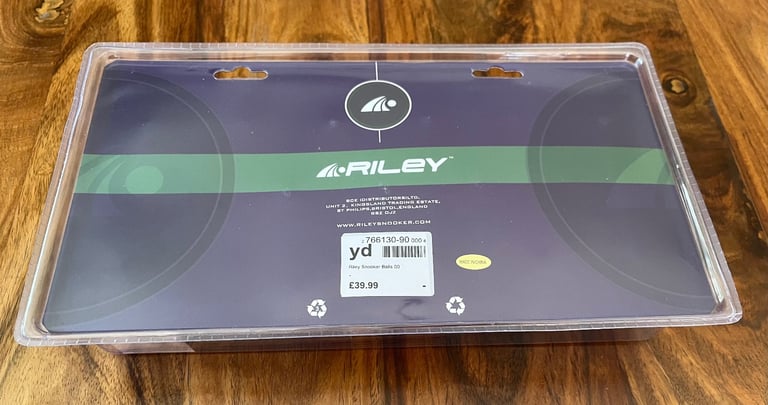 Unused Set of Riley 1 7/8 (48mm) Snooker Balls
