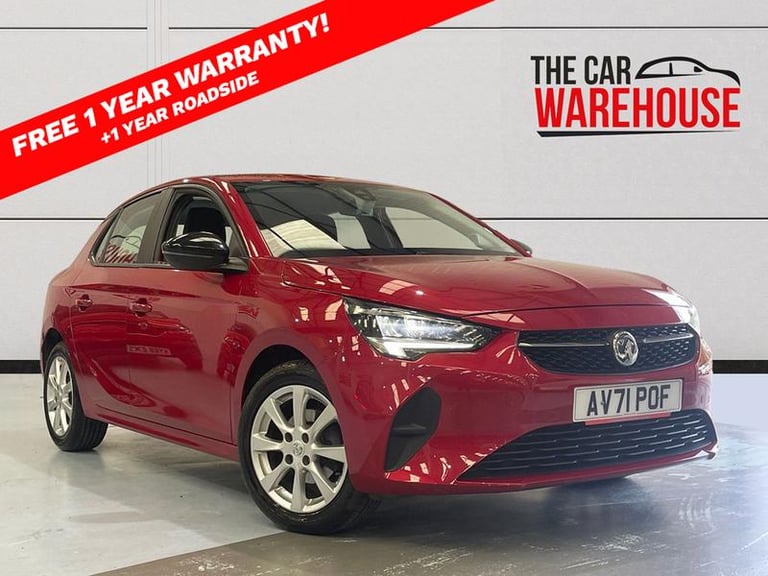 2021 Vauxhall Corsa 1.2 SE 5dr Manual Hatchback Petrol Manual