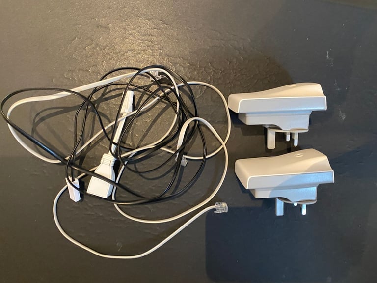 RTX Wireless Phone Jack & cables - for remote installation of a fixed phone