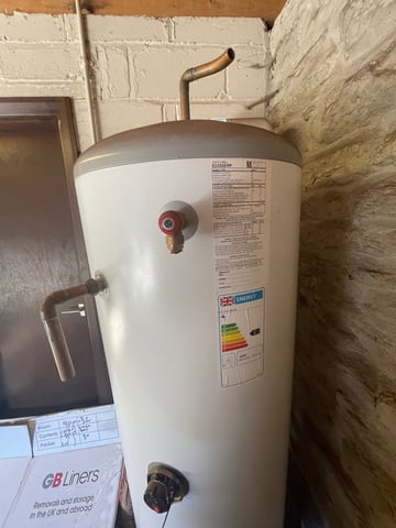 Unvented Hot Water Cylinder in Auchterarder, Perth and Kinross