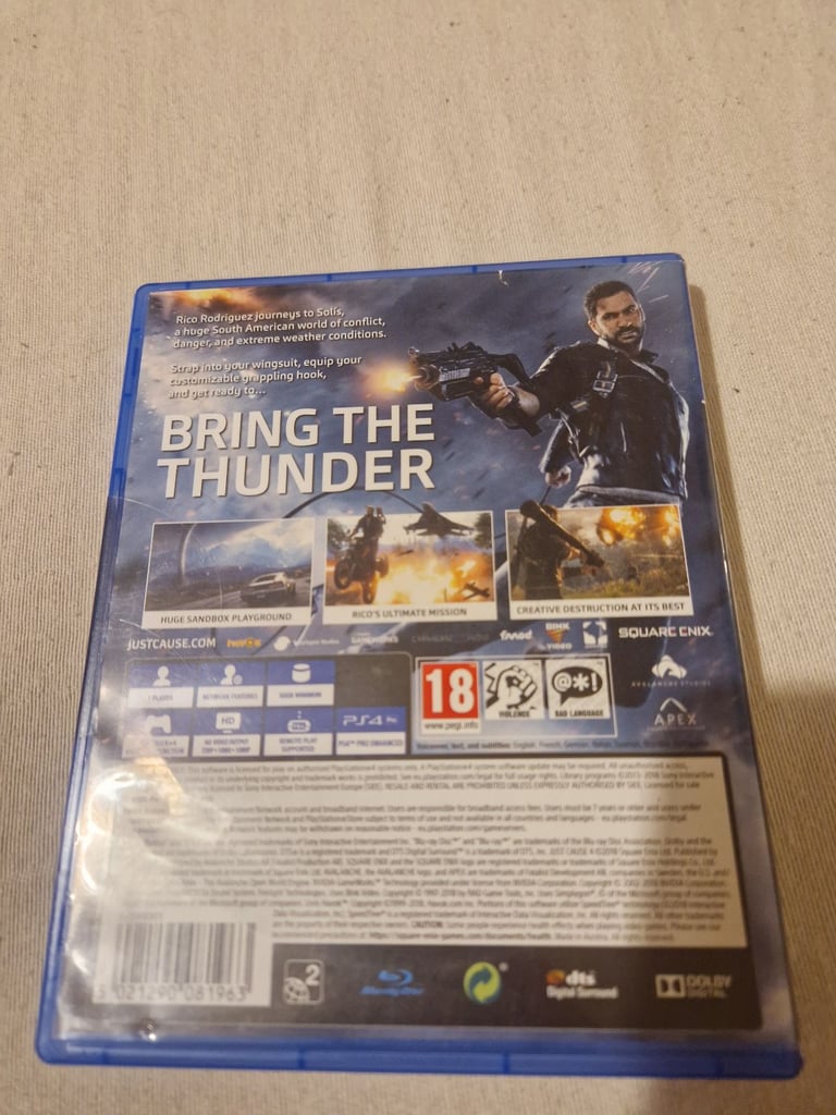 Ps4 just cause 4