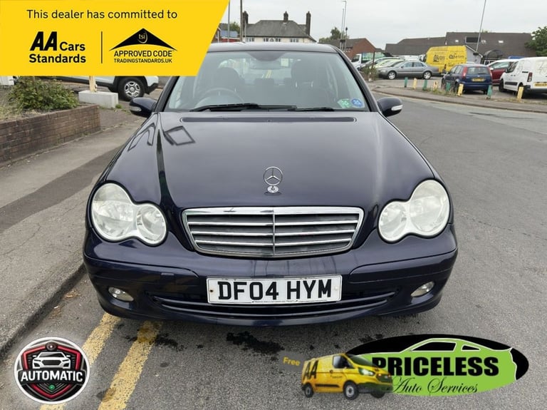 2004 04 MERCEDES-BENZ C-CLASS 2.1 C200 CDI AVANTGARDE SE SALOON 4DR DIESEL AUTOM