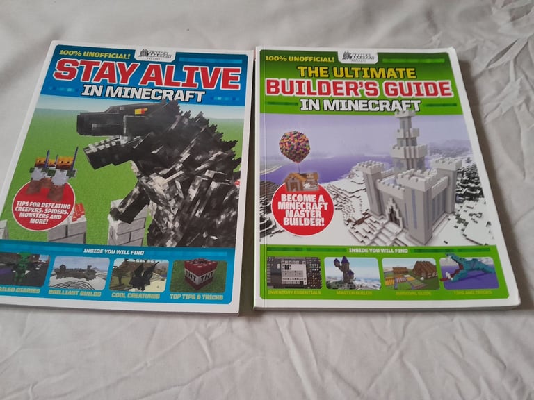 Kids Minecraft books 