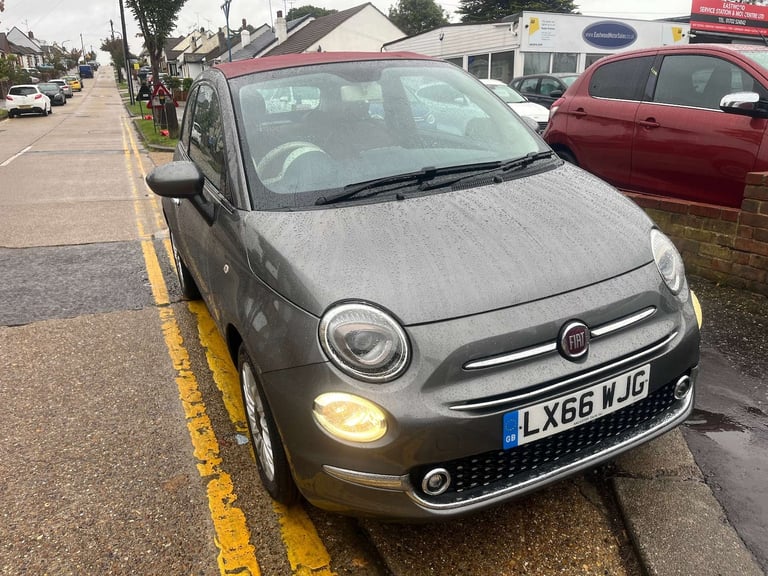 2016 Fiat 500 1.2 500 C Lounge 2dr Convertible Petrol Manual