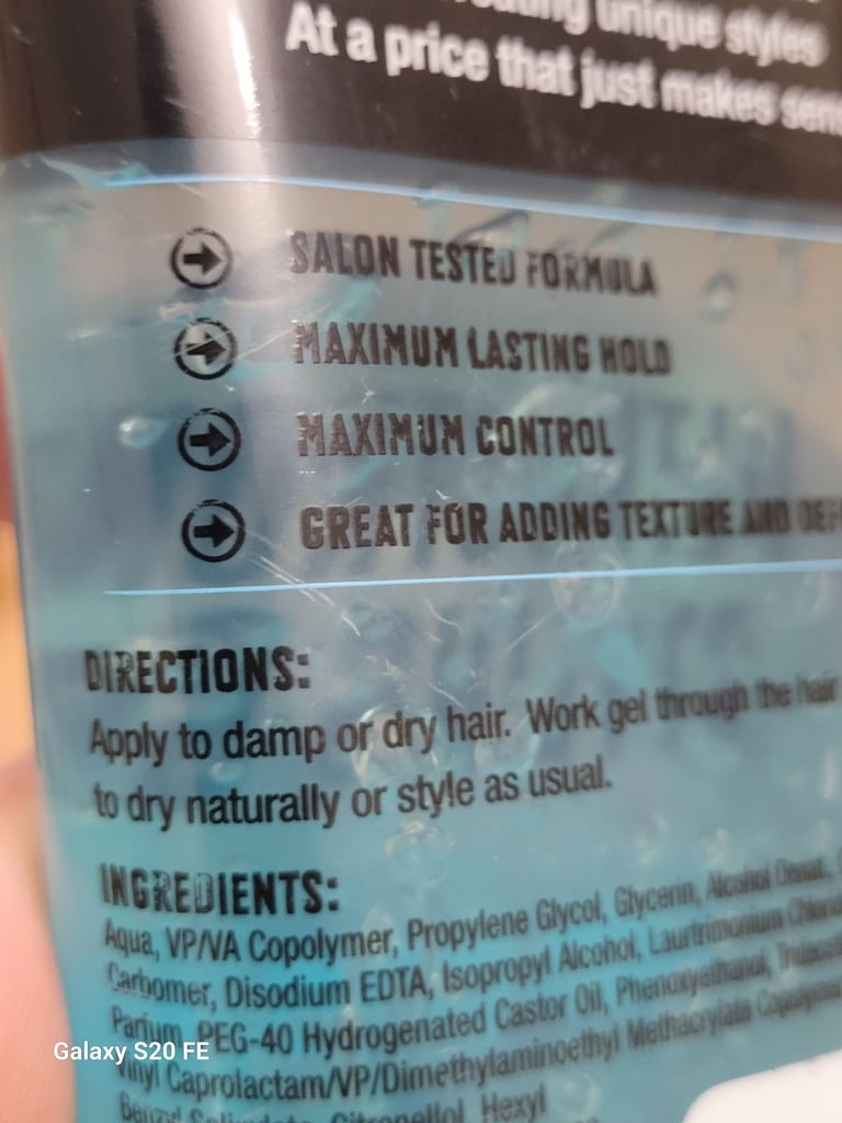 Maximum Hold & Control: Alberto Balsam Ultra Strong Styling Gel, 200ml - Salon Quality Hair Styling