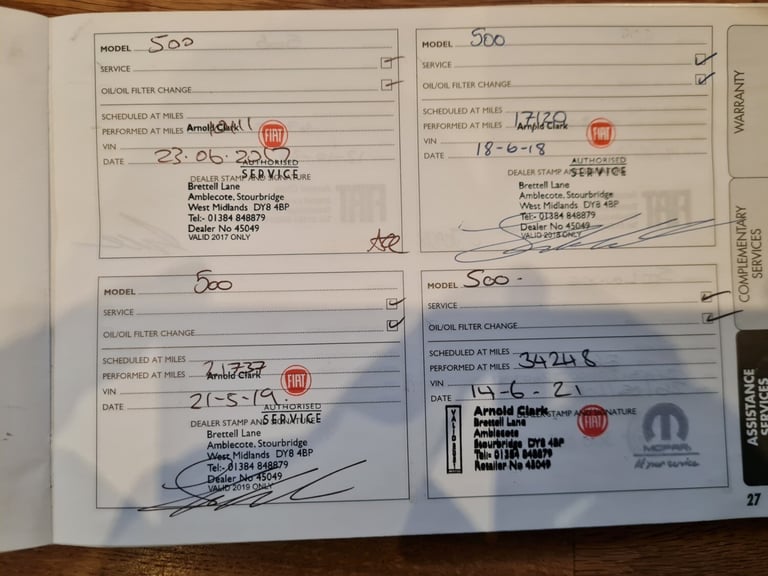 2014 Fiat 500 1.2 Lounge 3dr [Start Stop] EU6 HATCHBACK Petrol Manual