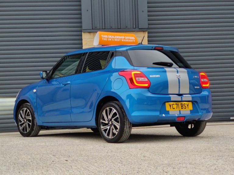 SUZUKI SWIFT; HYBRID; APPLE &amp; ANDROID CAR PLAY; BLUE; ULEZ COMPLIANT;-5 DOOR;