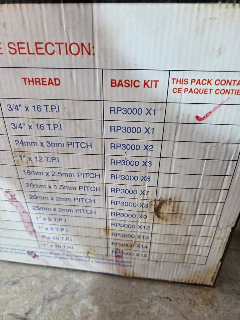 Record power RP3000x all in one lathe chuck wood turning Axminster wood turning 3/4 x 16tpi