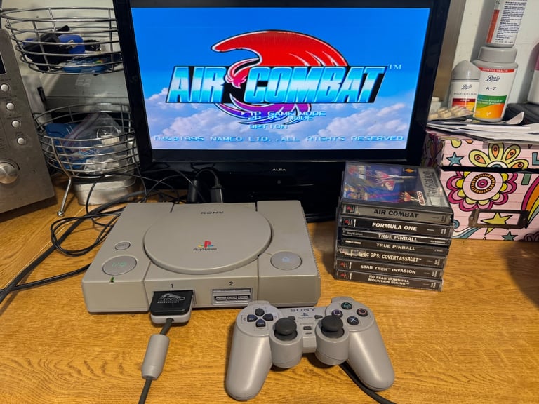 image for Sony ps1 playstation console & games 