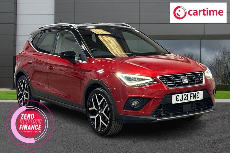 image for 2021 21 SEAT ARONA 1.0 TSI FR RED EDITION SUV 5DR PETROL MANUAL EURO 6 (S/S) (11