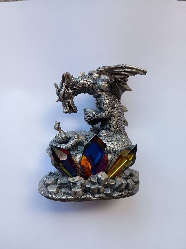 Awesome dragon ornament, A G slocombe - the dragon's nest