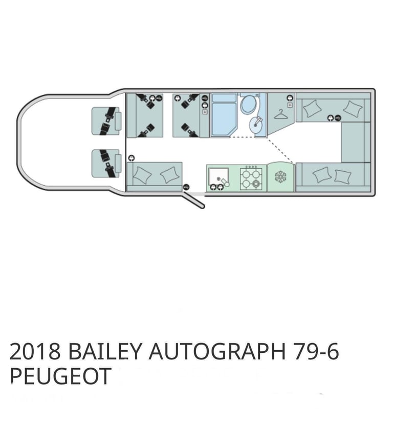 2018 Peugeot BAILEY AUTOGRAGH 6 BERTH Diesel Manual