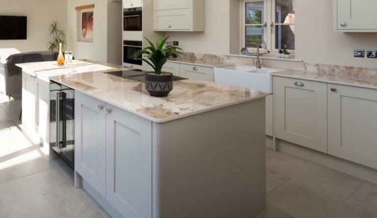 Dekton kitchen worktop and island top