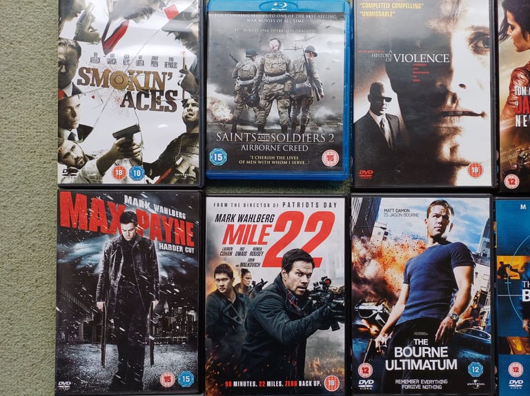 DVD Bundle 24 Action Films