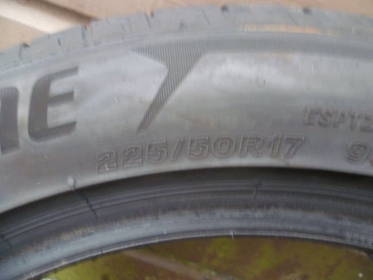 225/50R17 - 6mm.