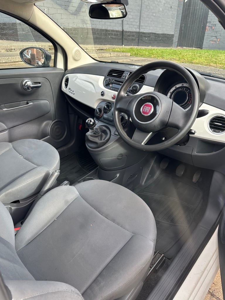Fiat, 500, Hatchback, 2008, Manual, 1242 (cc), 3 doors