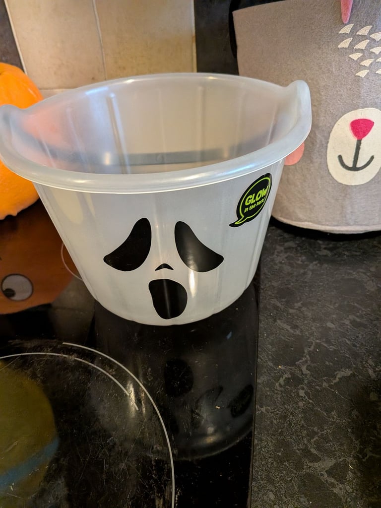 Halloween and easter buckets 