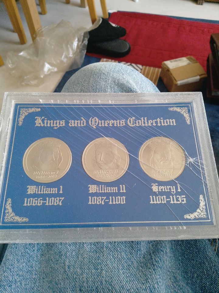 Kings and Queens coin collection x 11