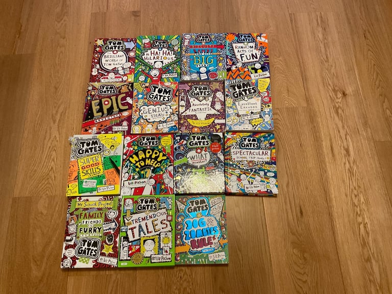 15 Tom Gates Books By Liz Pichon (Pre-Owned)
