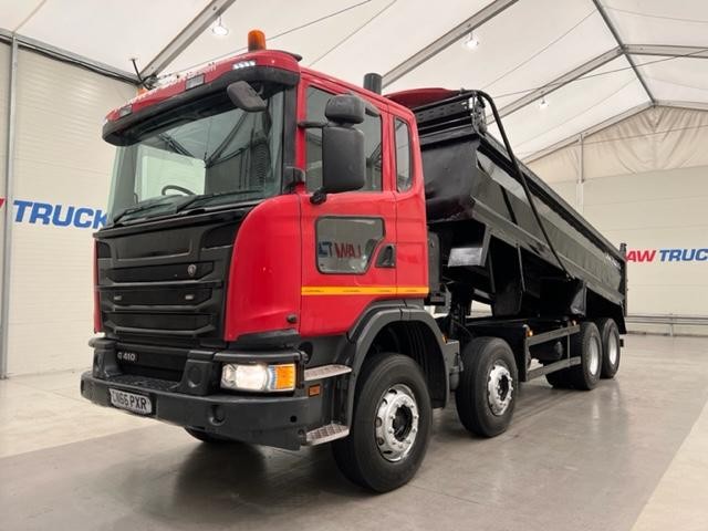 Scania G410 8x4 Sleeper Cab Steel Tipper Manual