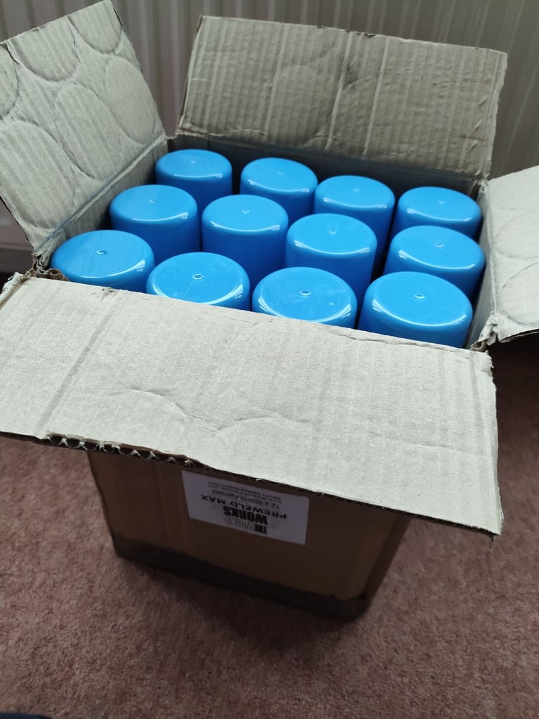 The Works Works Pre-Weld Max Maximum Strength Spatter Protection box of 12 x 600ml