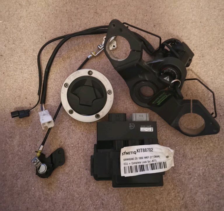 Z1000sx complete lock set cdi/ecu 