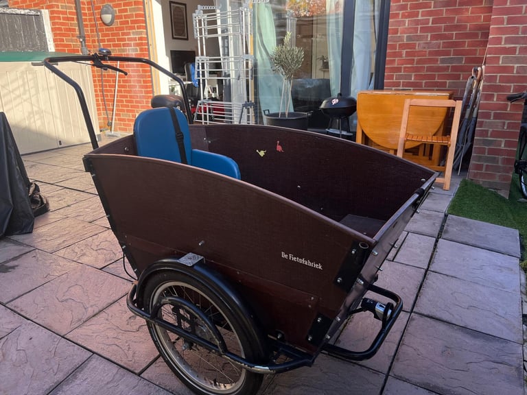Cargo Bike with Front Passenger Box