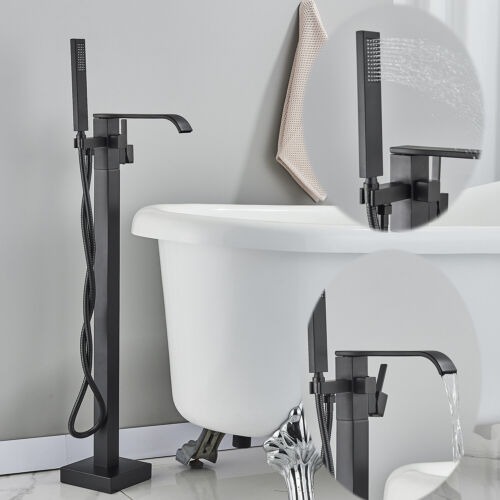 New Black-B Floor Mounted Free Standing Bath Shower Mixer Tap RRP £240 Our Price £160