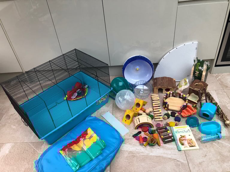 Pets at Home Hamster & Mouse Cage Blue X Large