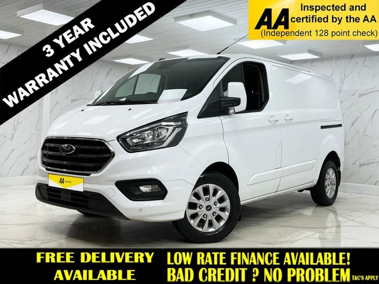 image for 2022 Ford Transit Custom 2.0 280 EcoBlue Limited Panel Van 5dr Diesel Manual L1 H1 Euro 6 (s/s) (...