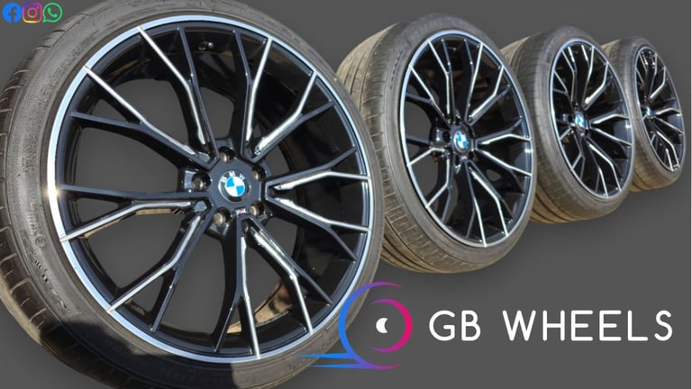 BMW Style 669M 20" Alloy Wheels M Sport 3 4 5 6 Series G30 G31