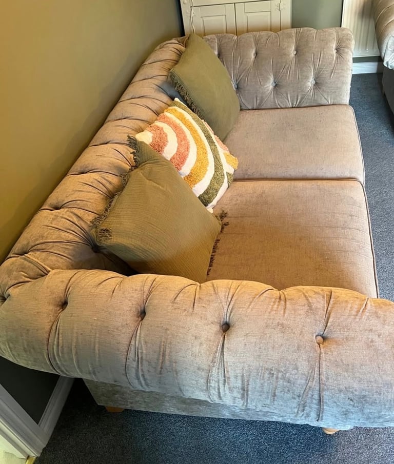 Beautiful Sofa and Snuggle chair 