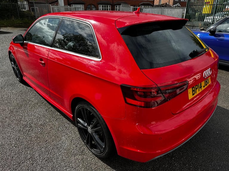2014 Audi A3 1.4 TFSI S line Euro 6 (s/s) 3dr HATCHBACK Petrol Manual