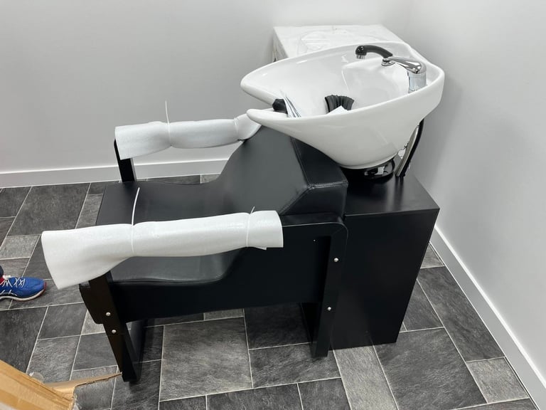 Salon Backwash Unit - Shampoo Basin - Croydon Collection RRP £448