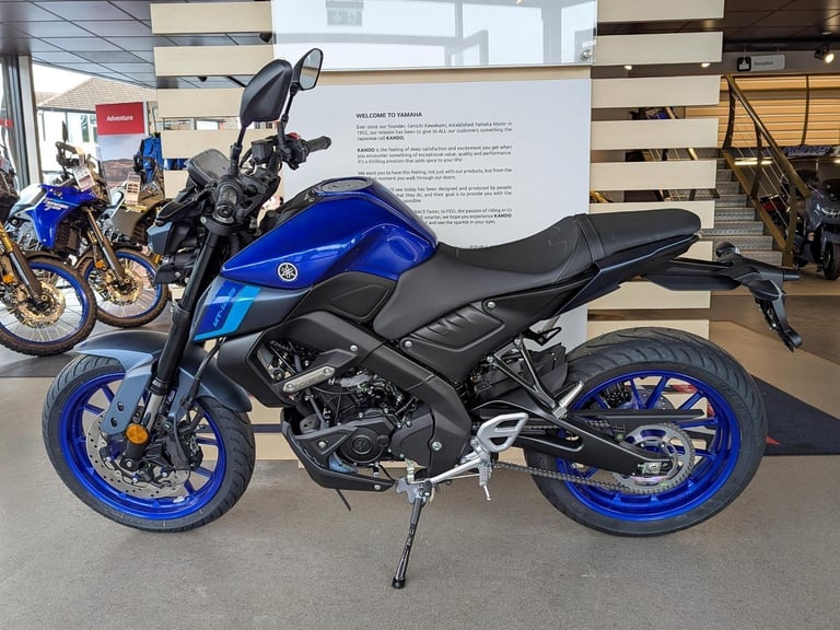 NEW 2025 Yamaha MT-125 ABS. Icon Blue. £5,251 On The Road (NO ADMIN FEES!)