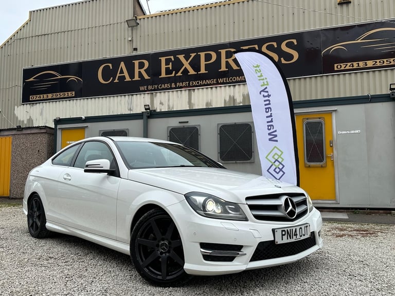 2014 Mercedes-Benz C Class 1.6 C180 AMG Sport Edition G-Tronic+ Euro 6 (s/s) 2dr COUPE Petrol Aut...